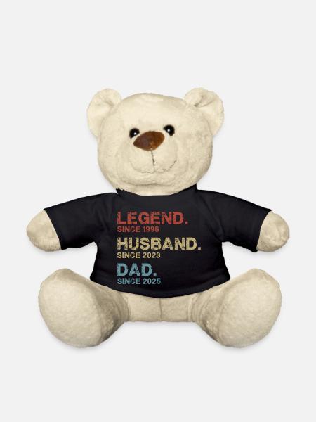 Legende Ehemann Vater - Teddy - Schwarz