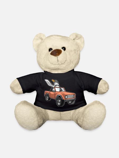 Pinguin Auto - Teddy - Schwarz