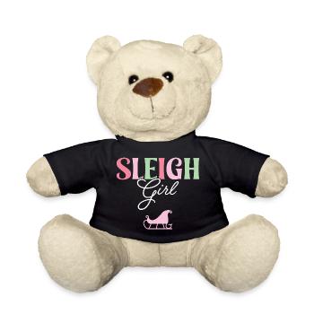 Sleigh Girl - Teddy Bear - black - Front