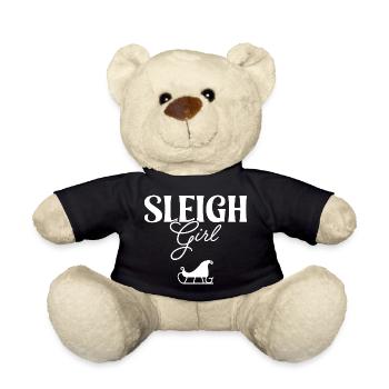 Sleigh Girl - Teddy Bear - black - Front