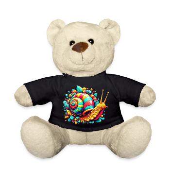 Schnecke - Teddy - Schwarz - Vorne