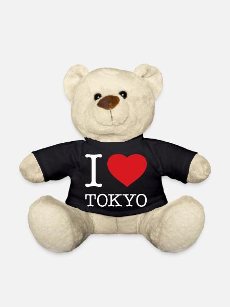 I LOVE TOKYO - Teddy Bear - black