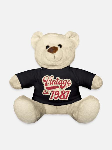 Jahrgang Est 1981 - Teddy - Schwarz