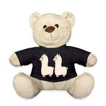 Lama Double Pack - Nounours - noir - Devant