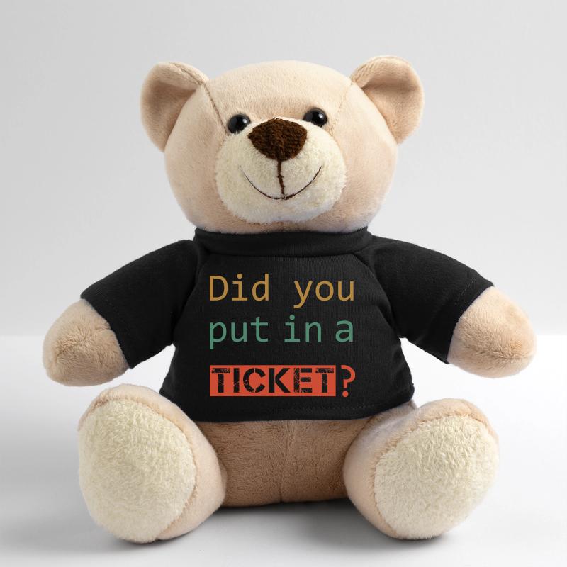 AVEZ-VOUS MIS UN TICKET – IT Admin PC Humour Blagues Nounours