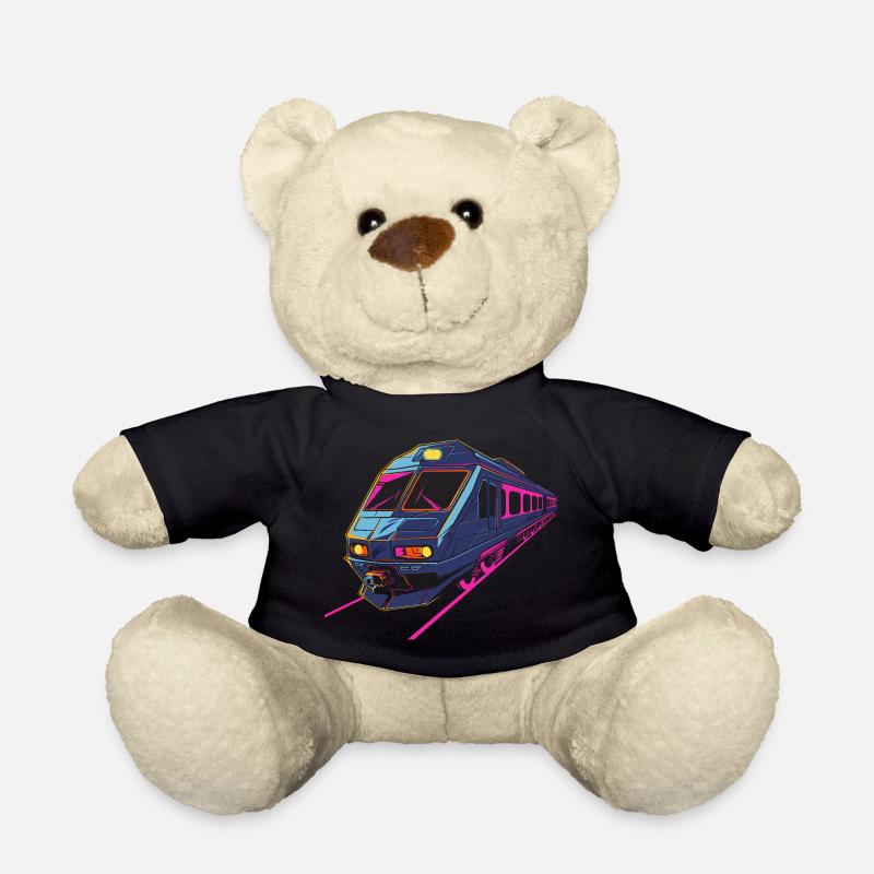 Zug Retro - Teddy - Schwarz