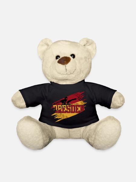Football Dresden Fan Family - Teddy Bear - black