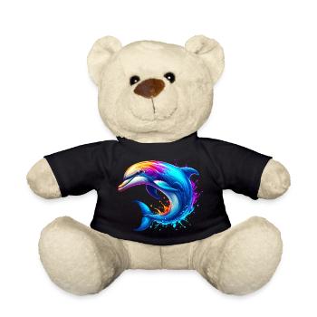 Delfin - Teddy - Schwarz - Vorne