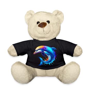 Delfin - Teddy - Schwarz - Vorne
