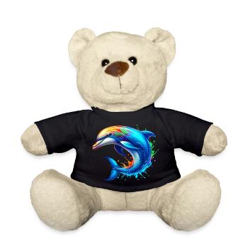 Dauphin - Nounours - noir - Devant