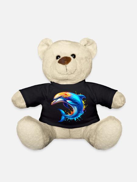 Delfin - Teddy - Schwarz