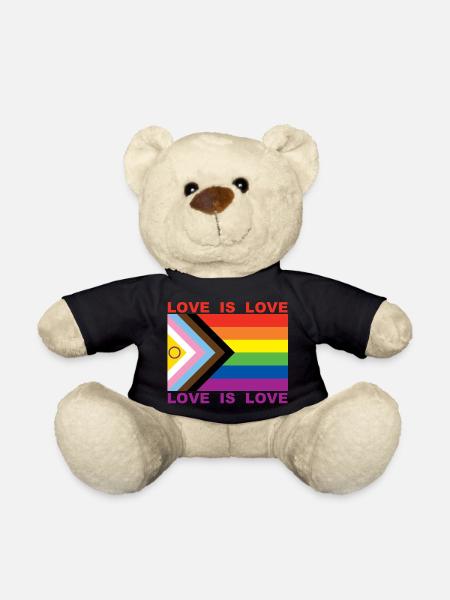 LOVE IS LOVE - Teddy - Schwarz
