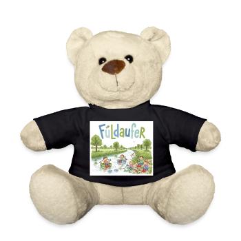 Fuldaufer: River Adventure ! - Teddy Bear - black - Front