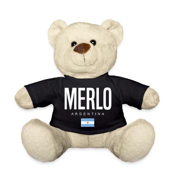 Merlo Argentina Argentinian - Teddy Bear - black - Front