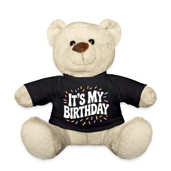 It’s My Birthday - Teddy Bear - black - Front