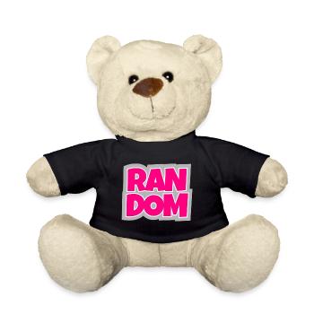 Random - chaotisch und absolut trendy. - Teddy - Schwarz - Vorne