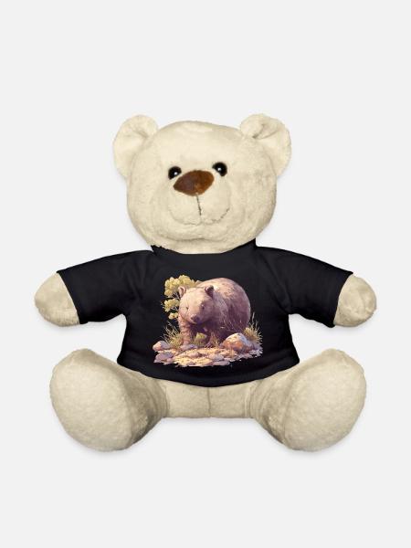 Wombats Wombat - Teddy - Schwarz
