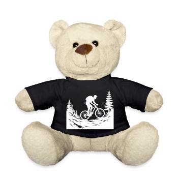 MTB Mountain Bike - Teddy Bear - black - Front