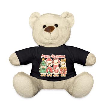Fröhliches Gänsemas-Trio, Entenlins - Teddy - Schwarz - Vorne