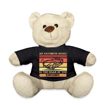 Sonorité et musique du moteur pour les fans de voitures - Nounours - noir - Devant