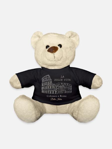 Colosseo Rom La Dolce Vita - Teddy - Schwarz