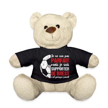 Supporter Brest Cadeau Football Brestois - Nounours - noir - Devant