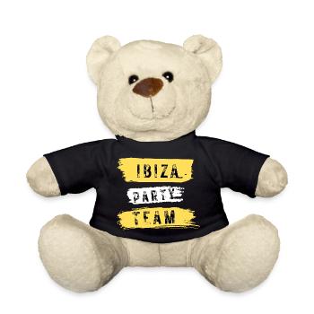 Ibiza Party Team - Teddy - Schwarz - Vorne