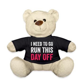 Ich muss diesen Tag frei machen - Teddy - Schwarz - Vorne