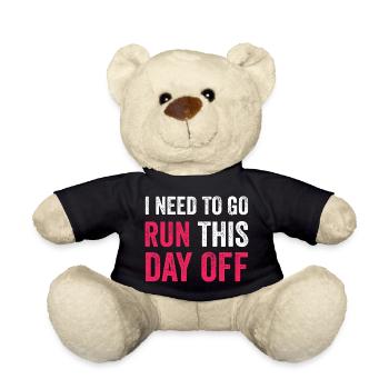 Ich muss diesen Tag frei machen - Teddy - Schwarz - Vorne