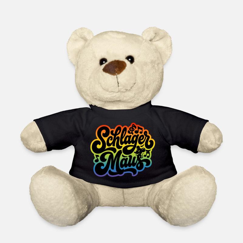 Schlager Maus - Schlagermaus - Schlagermusik - Teddy - Schwarz