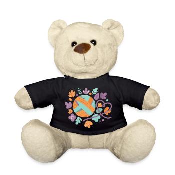 Amateurs de fils au crochet drôles Amoureux du fil au crochet - Nounours - noir - Devant