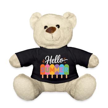 Hallo Sommer - Teddy - Schwarz - Vorne