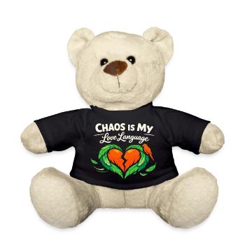 Conure Chaos Crew Papageienbesitzer Vogel-mama - Teddy - Schwarz - Vorne