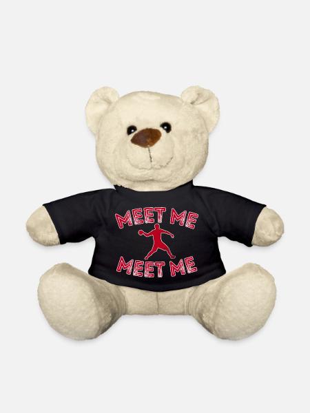 Meet Me Court Pose - Teddy - Schwarz