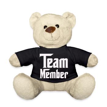 Team Member - Teddy Bear - black - Front