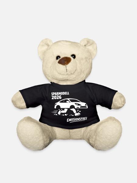 Sparmodell 2026 Emissionsfreies Auto - Teddy - Schwarz