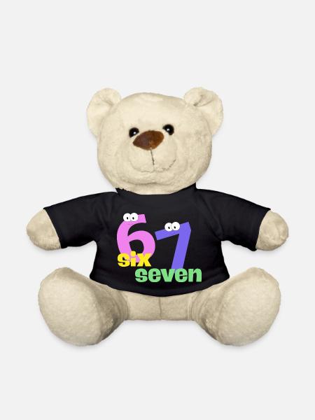 Six Seven Trend - Teddy Bear - black