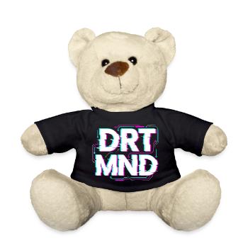 T-shirt glitch de Dortmund, sweat à capuche, casquette - Nounours - noir - Devant