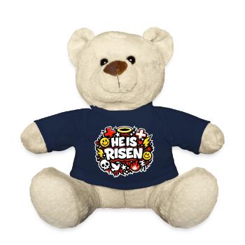Il est ressuscité - Nounours - bleu marine - Devant