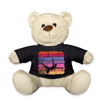 Aerialist Vintage Aerial Ring Lyra Air Ring - Teddy Bear - black - Front