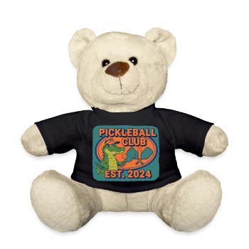 Pickleball Club Créé 2024 Joueur Humoristique Pickle Ball - Nounours - noir - Devant
