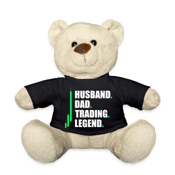 Mari Papa Trading en bourse Trader en bourse - Nounours - noir - Devant