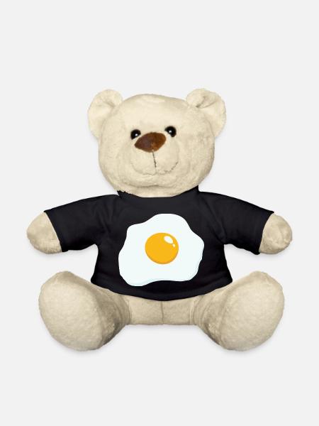 Sunny Side Up - Teddy Bear - black