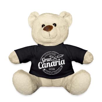 Gran Canaria mit Papagei Kanarische Inseln Spanien - Teddy - Schwarz - Vorne