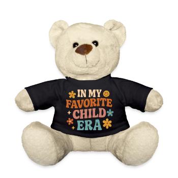 In My Favorite Child Era Tochter Familien Humor - Teddy - Schwarz - Vorne