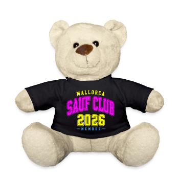 Malle 2026 Membre du Sauf Club Mallorca 2026 - Nounours - noir - Devant