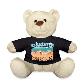 Ecologist Ecology - Teddy Bear - black - Front