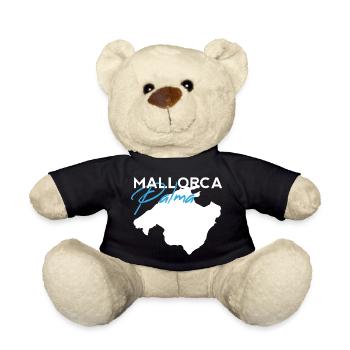 Palma Mallorca Schriftzug Modern Brush Style - Teddy - Schwarz - Vorne