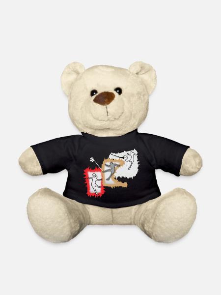 Dynamischer Ballspieler - Teddy - Schwarz