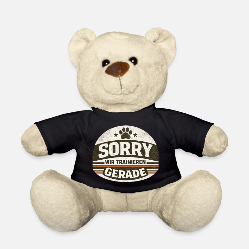 Sorry wir Trainieren gerade  - Teddy - Schwarz